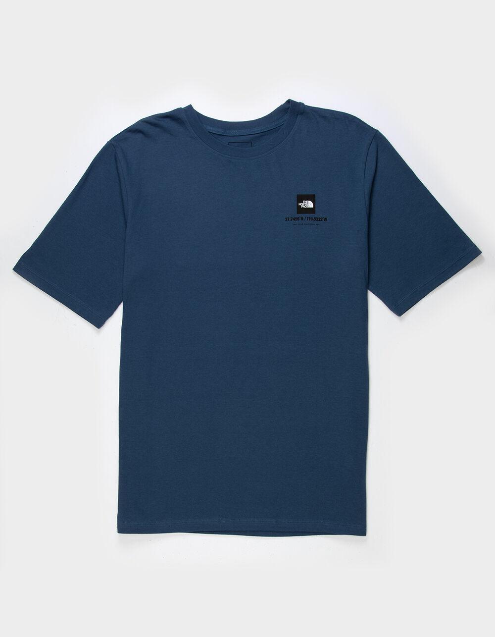 THE NORTH FACE Coordinates Mens Tee - BURGUNDY Product Image