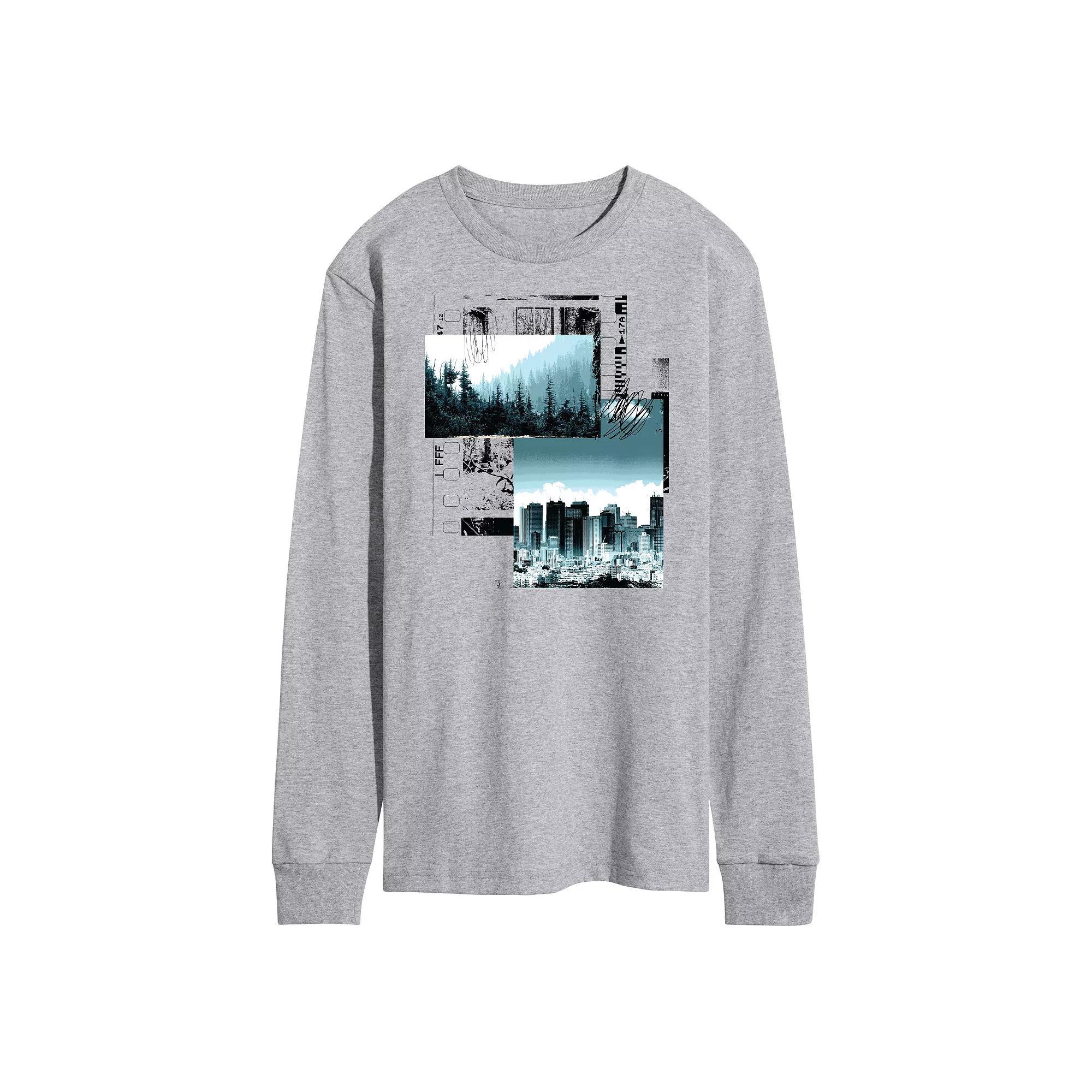 Mens Grungescape Graphic Tee Product Image