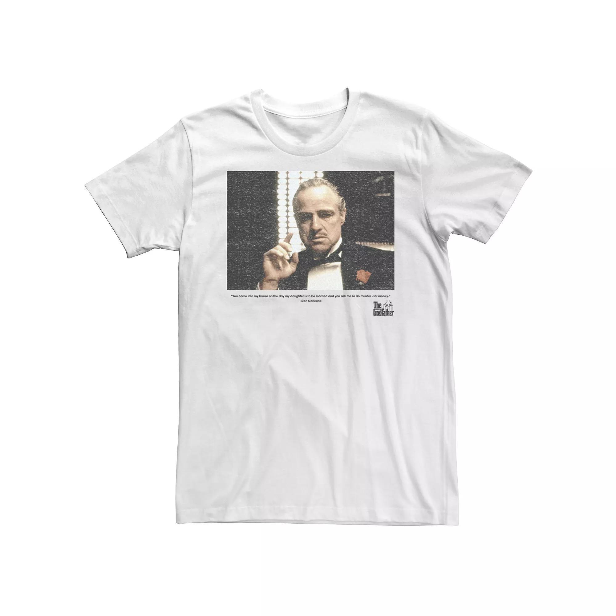 Men's The Godfather The Don Graphic Tee, Size: Large, White Product Image