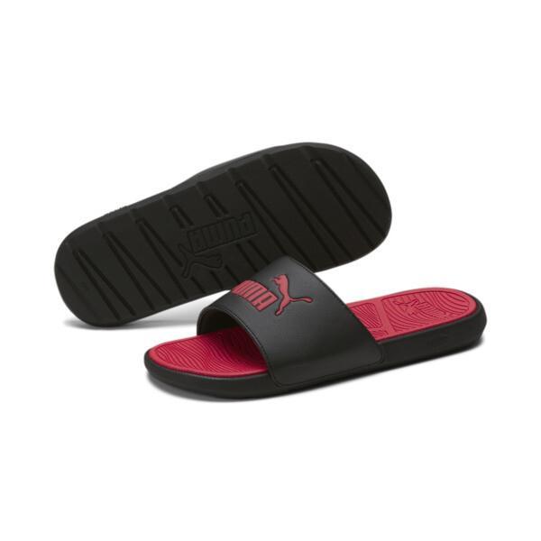 PUMA Cool Cat 2.0 Men's Slides in Red/Red Product Image