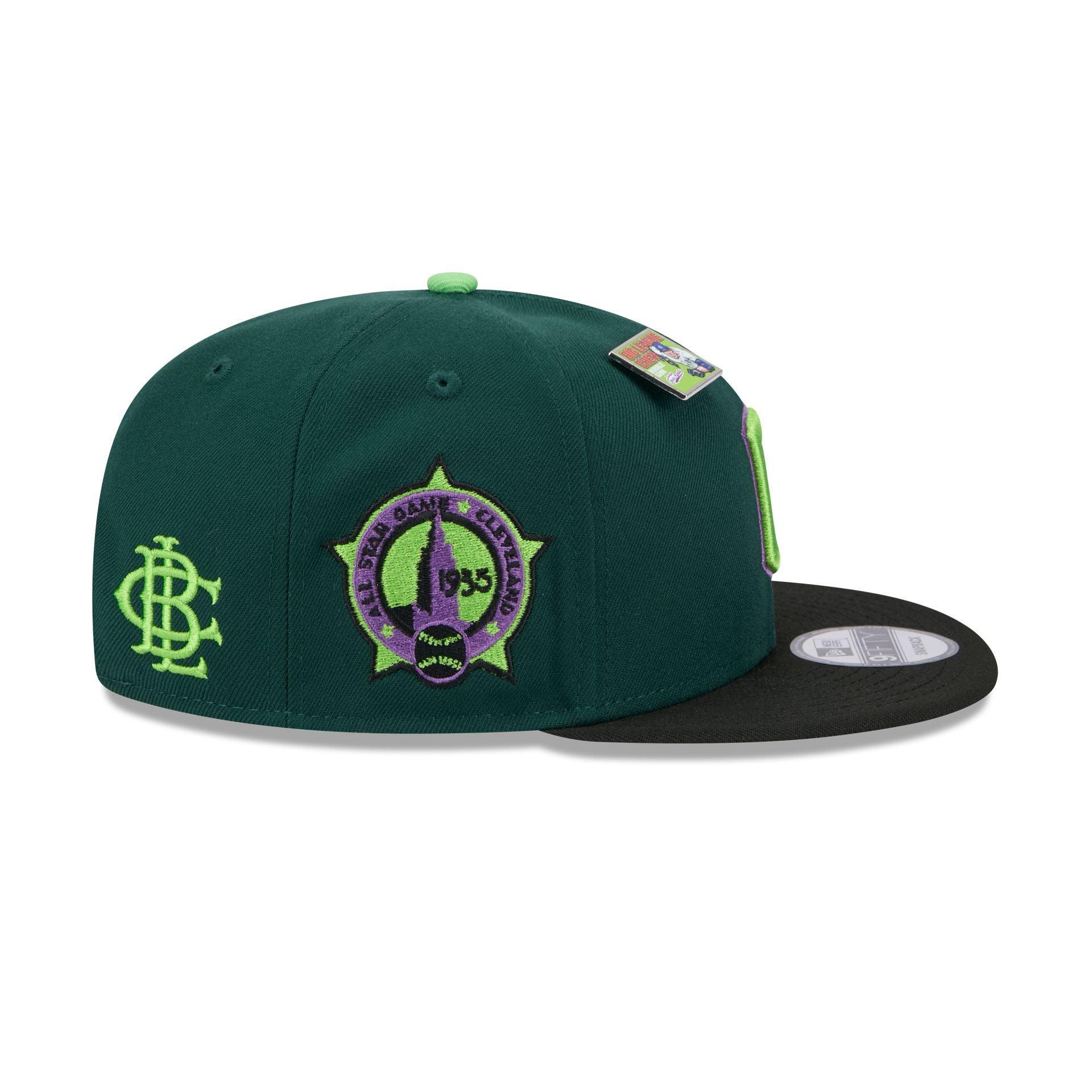 Big League Chew X Cleveland Guardians Sour Apple 9FIFTY Snapback Hat Male Product Image