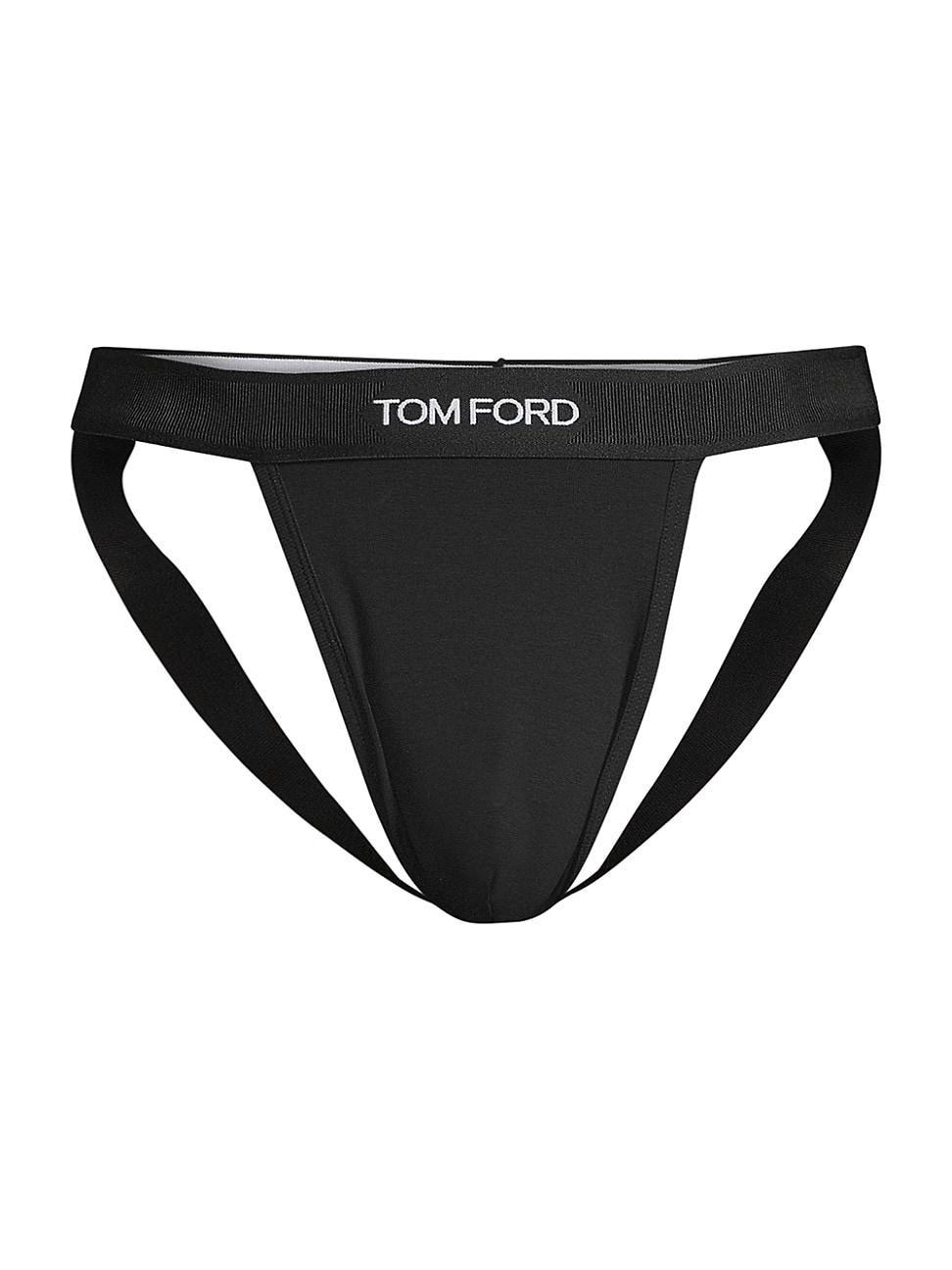 Tom Ford Cotton Blend Regular Fit Jock Strap Product Image