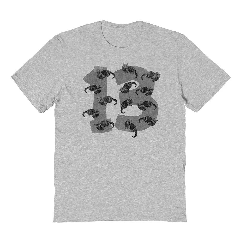 Men's Thirteen Halloween Graphic Tee, Size: XL, Sport Gray Product Image