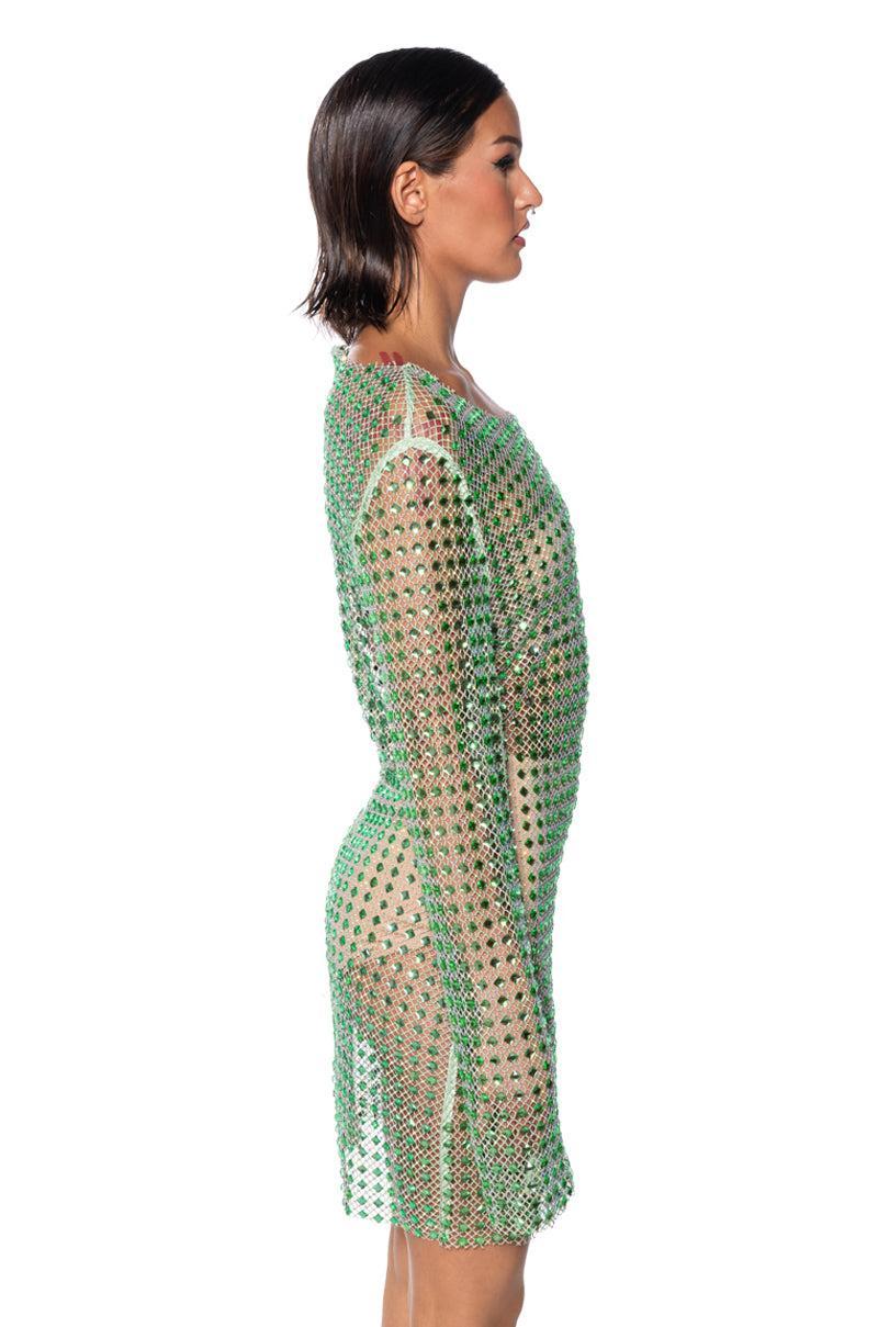 EMERALD CITY MINI DRESS Product Image