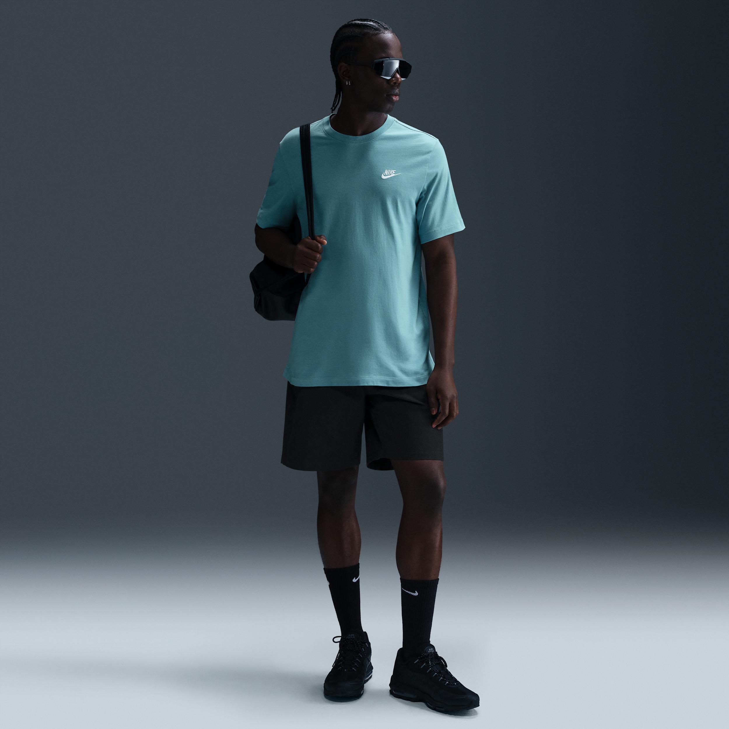 Mens Nike Sportswear Club Tee Blue Turq Product Image