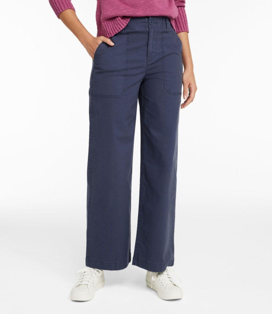 Women's 207 Vintage Cotton Canvas Pants, High-Rise Wide-Leg Product Image