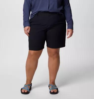Columbia Women's Leslie Falls Long Shorts II - Plus Size- Product Image