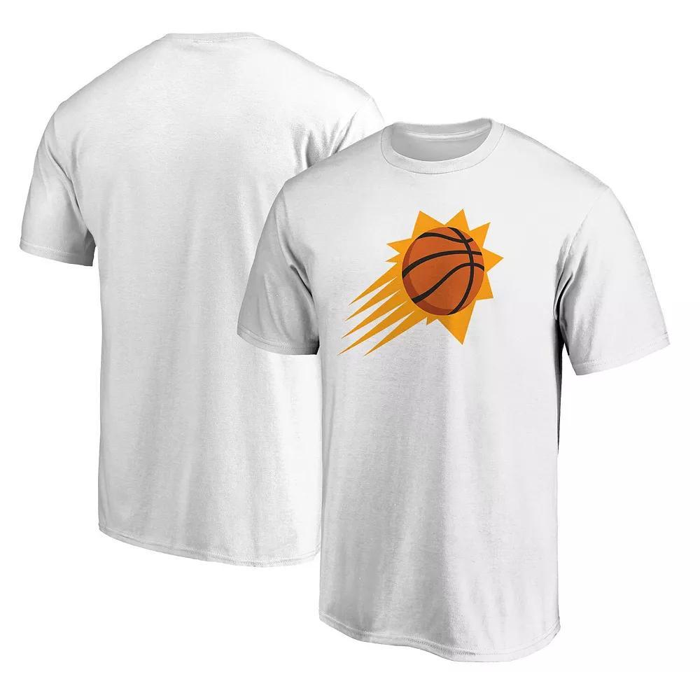 Men's Fanatics Branded White Phoenix Suns Primary Team Logo T-Shirt, Size: 2XL, Phx White Product Image