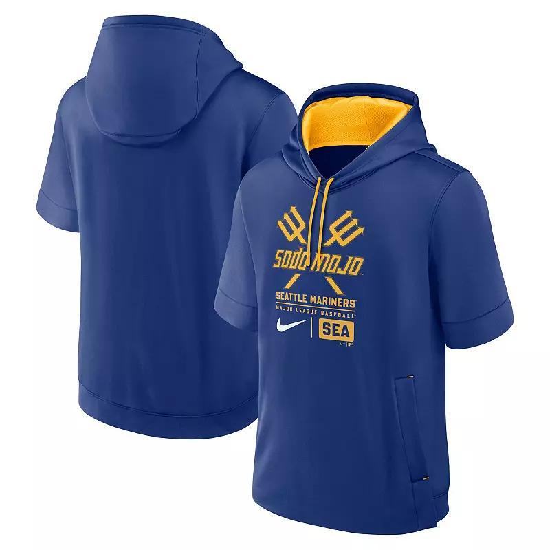 Men's Nike Black Chicago White Sox Tri Code Lockup Short Sleeve Pullover Hoodie, Size: 2XL Product Image