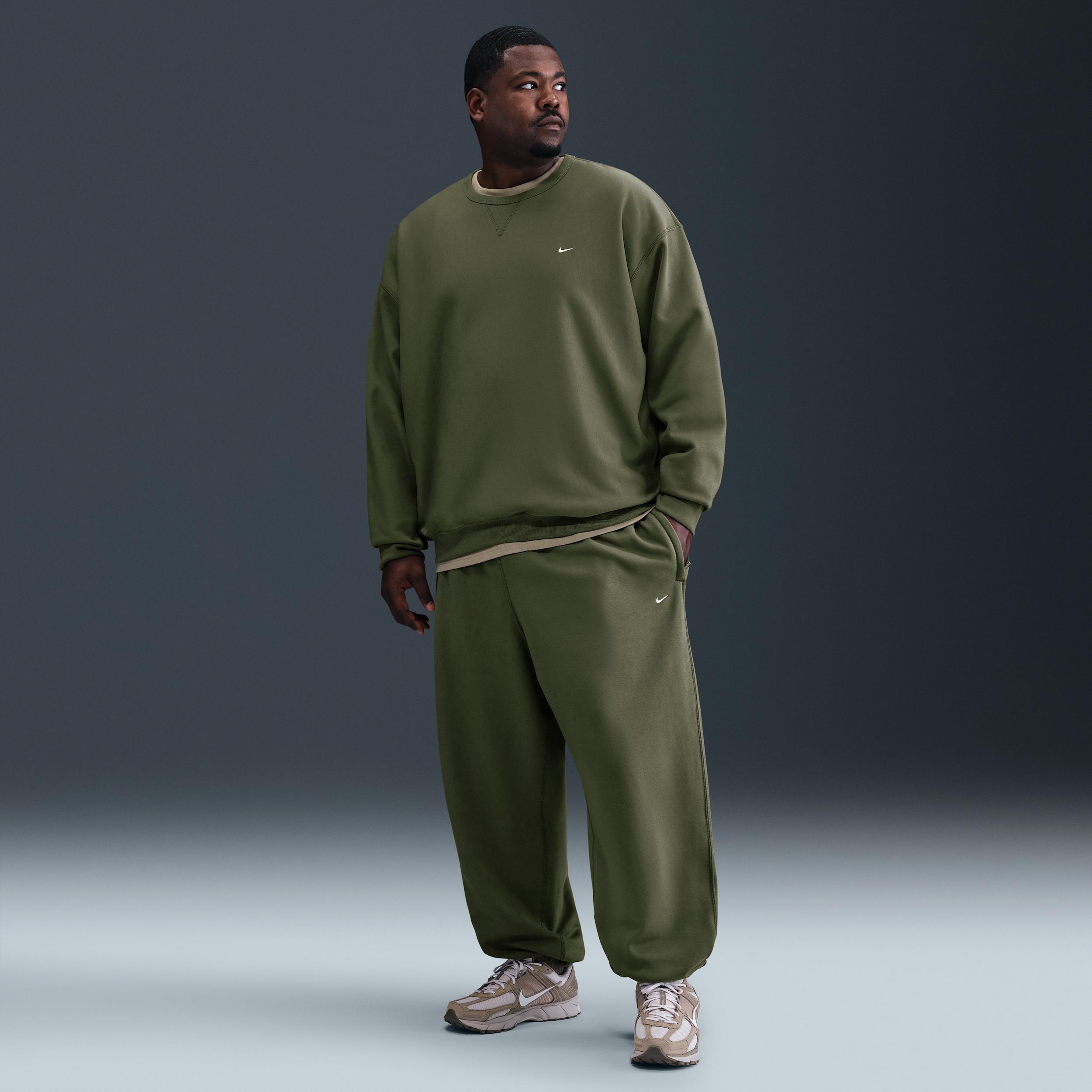 Nike Men's Solo Swoosh Cuffed Fleece Pants Product Image