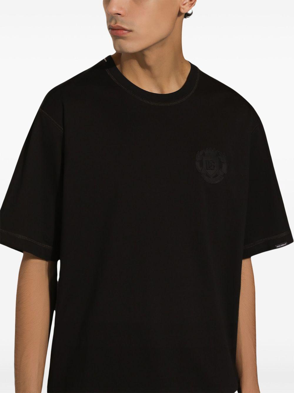 embroidered logo t-shirt  Product Image