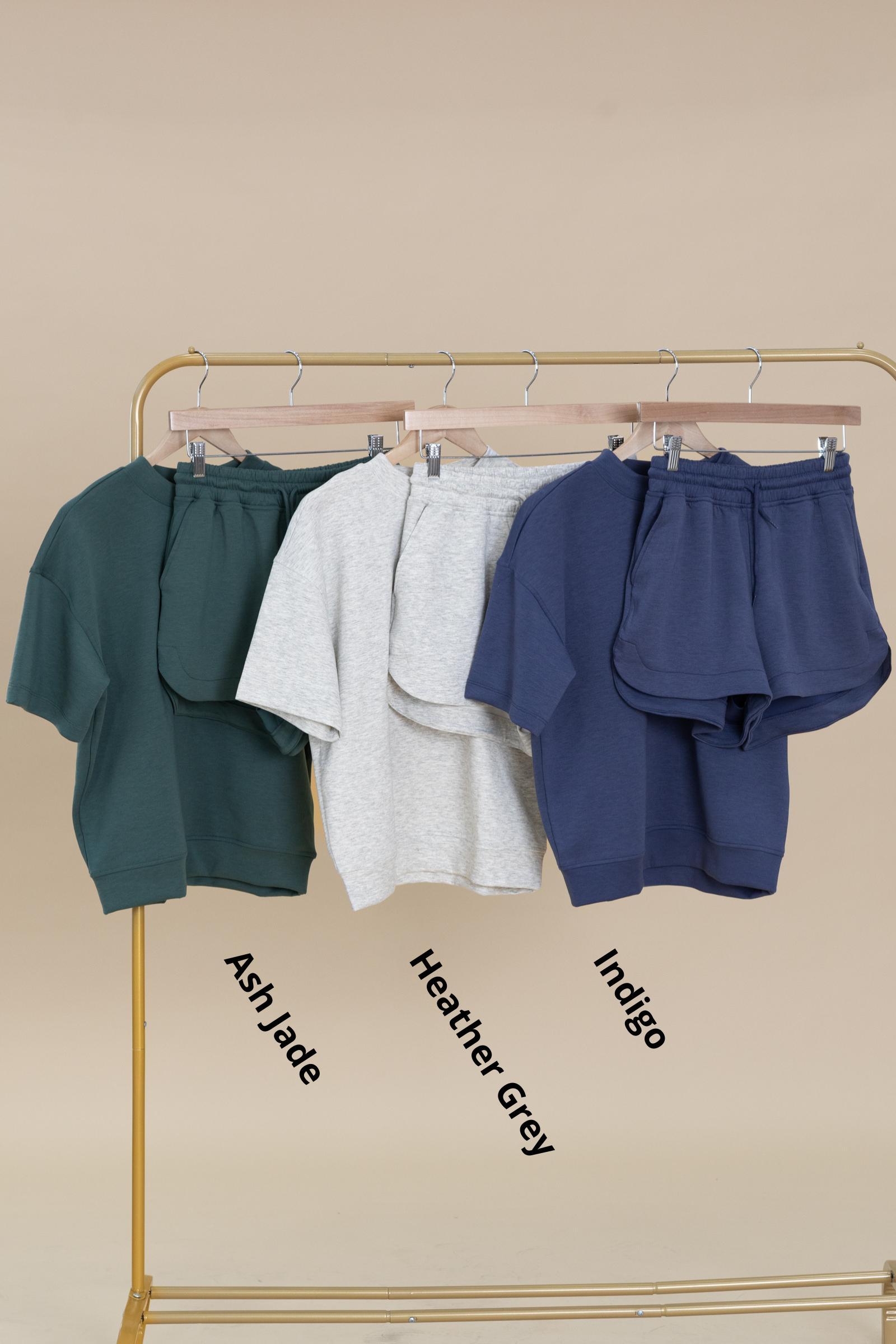 Scuba Short Sleeve And Dolphin Shorts Sets Product Image