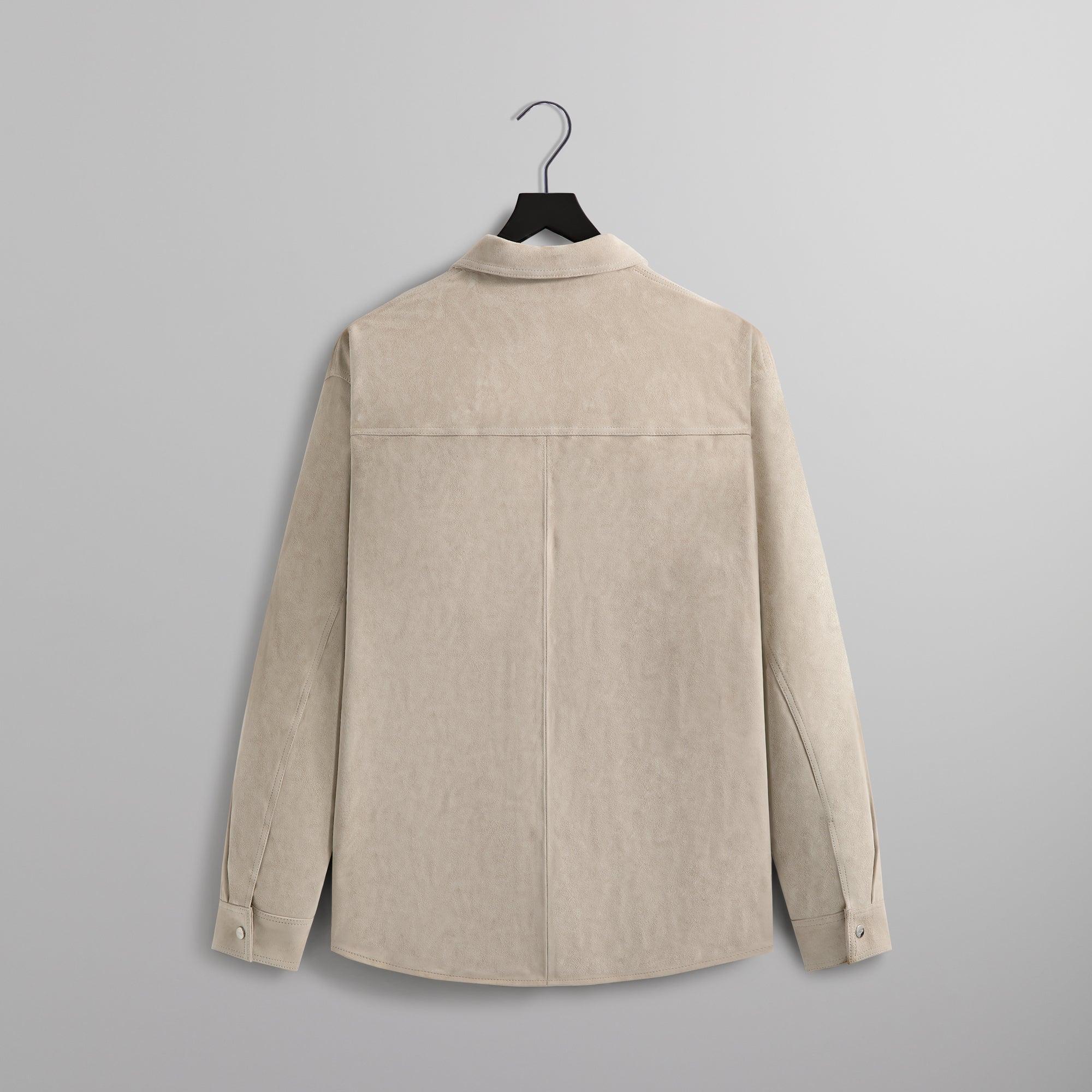 Kith Suede Apollo Shirt - Malt Male Product Image