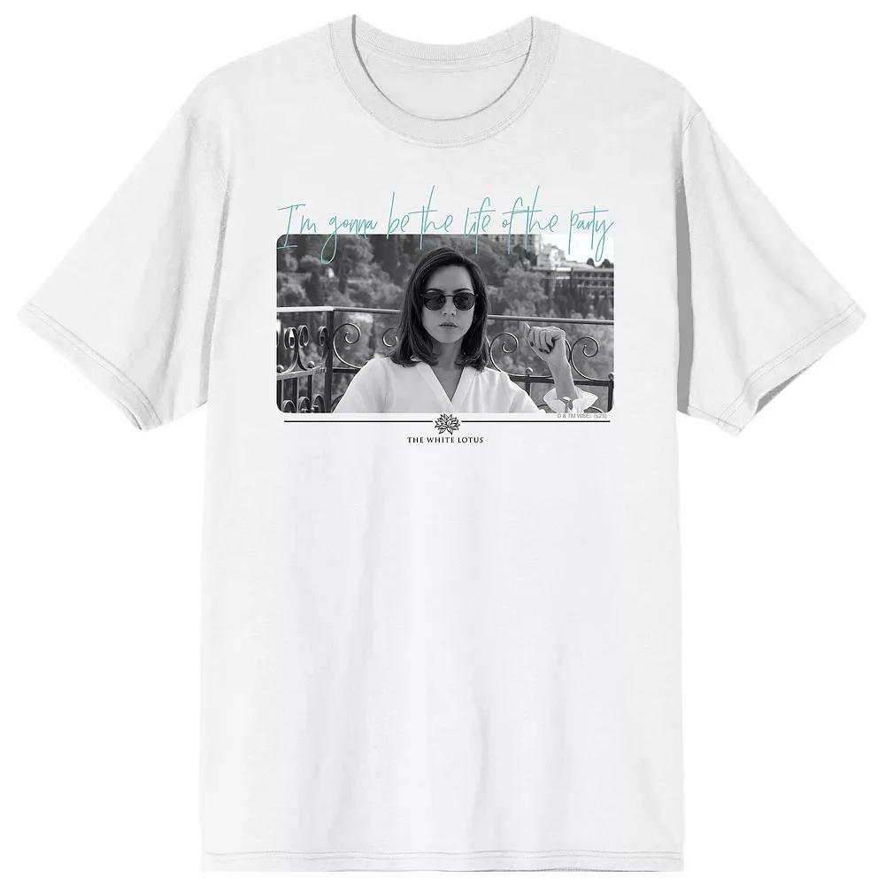 Men's White Lotus Harper Miller Short Sleeve Graphic Tee, Size: XL Product Image