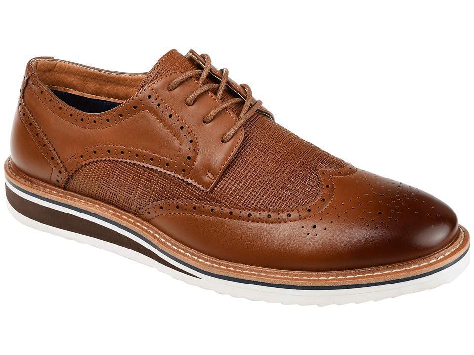 Vance Co. Warrick Wing Tip Derby Vegan Leather) Men's Shoes Product Image