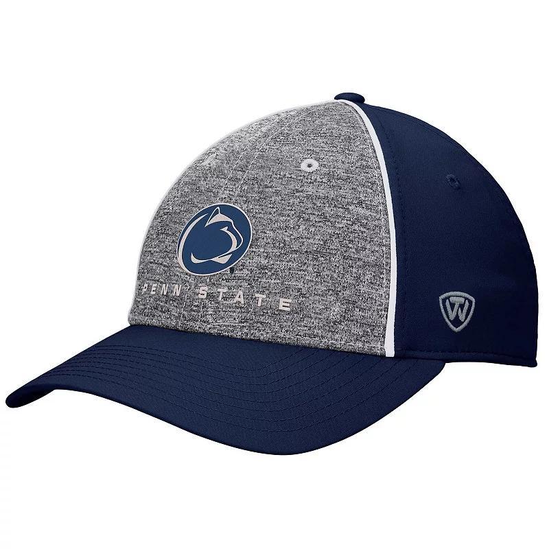 Men's Top of the World Heather Gray Penn State Nittany Lions Nimble Adjustable Hat, Grey Product Image