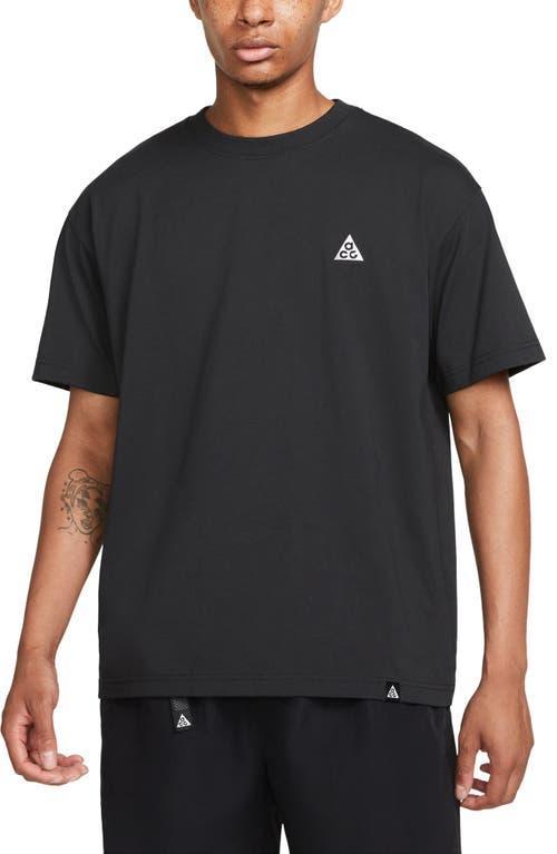 Men's Nike "Just Do It" Logo Tee, Size: Small, Black White Product Image