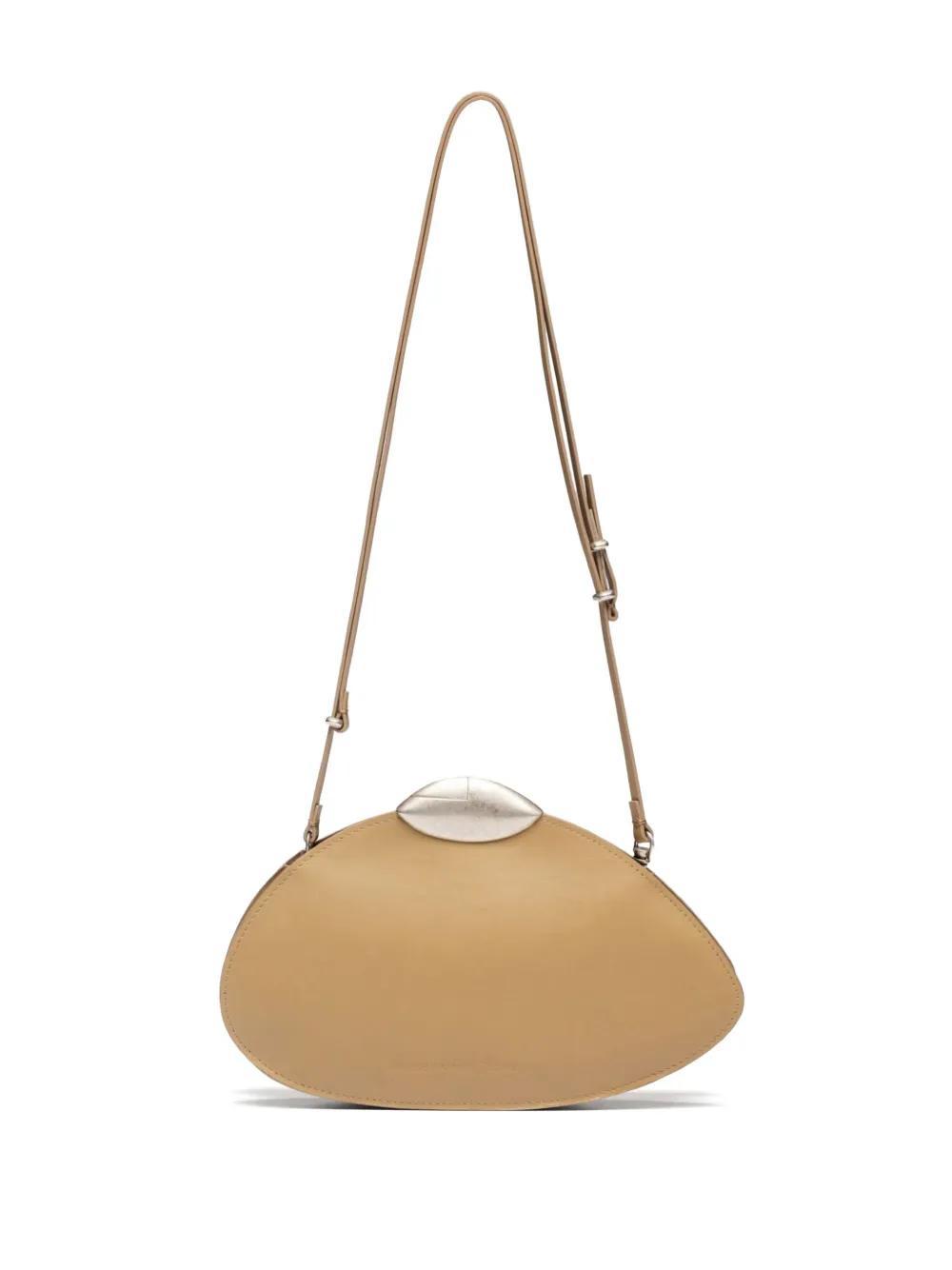BENEDETTA BRUZZICHES Belle De Jour Clutch Bag In Gold Fusion Product Image