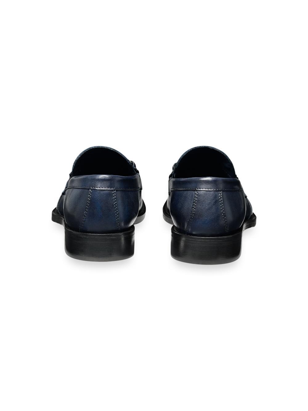 Archer Bit Loafer - Navy Product Image