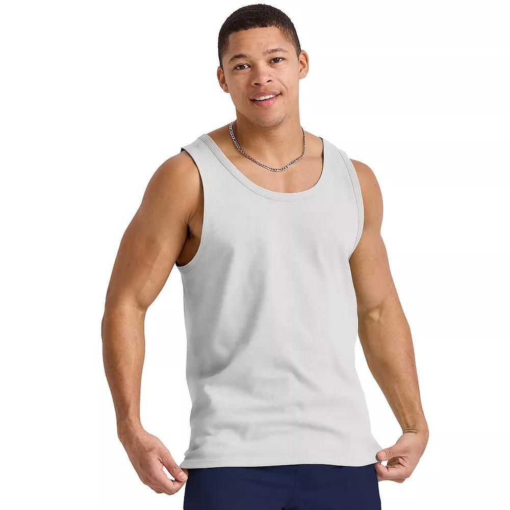 Mens Hanes Originals Tri-Blend Jersey Tank Top Product Image