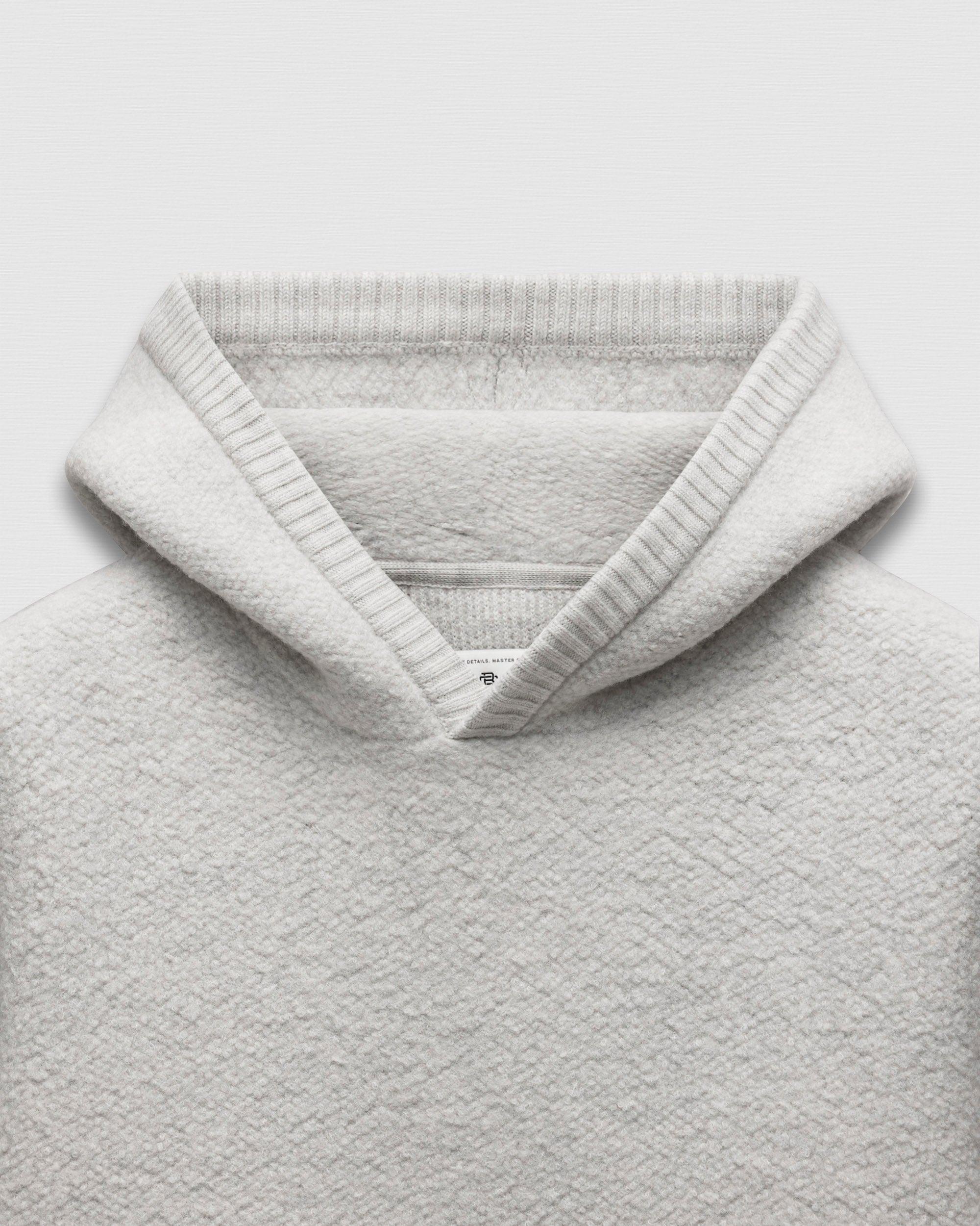 Textured Boucle Turf Hoodie Male Product Image