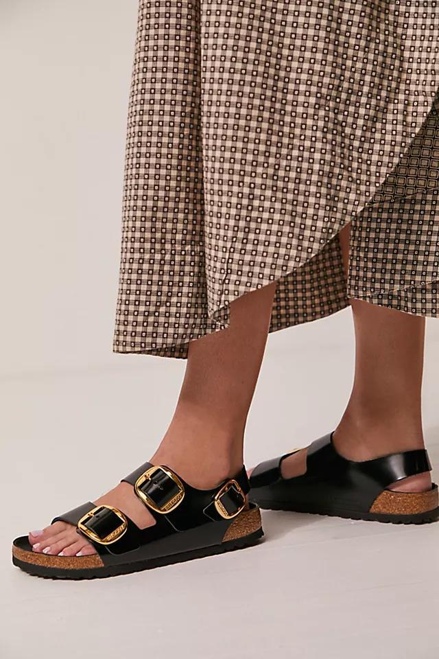 Birkenstock Milano Big Buckle High Shine Sandals Product Image