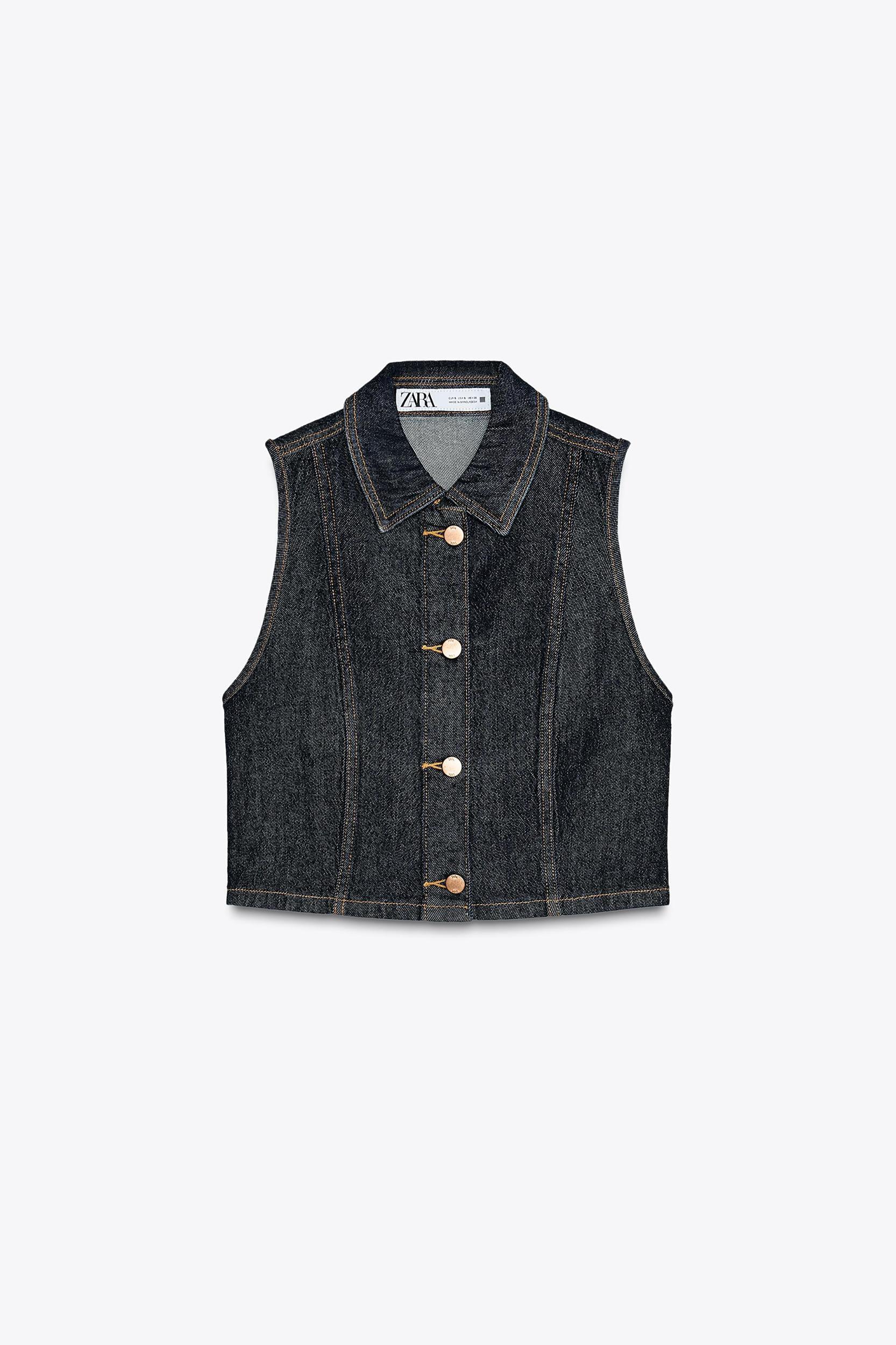 Z1975 SHORT DENIM VEST Product Image
