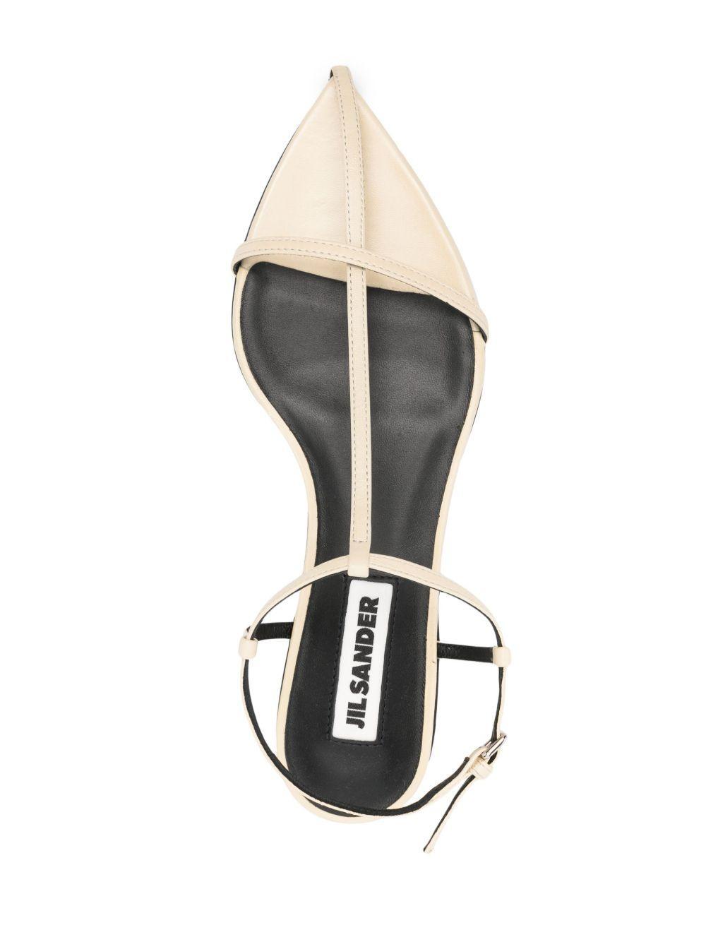 flat leather sandals Product Image