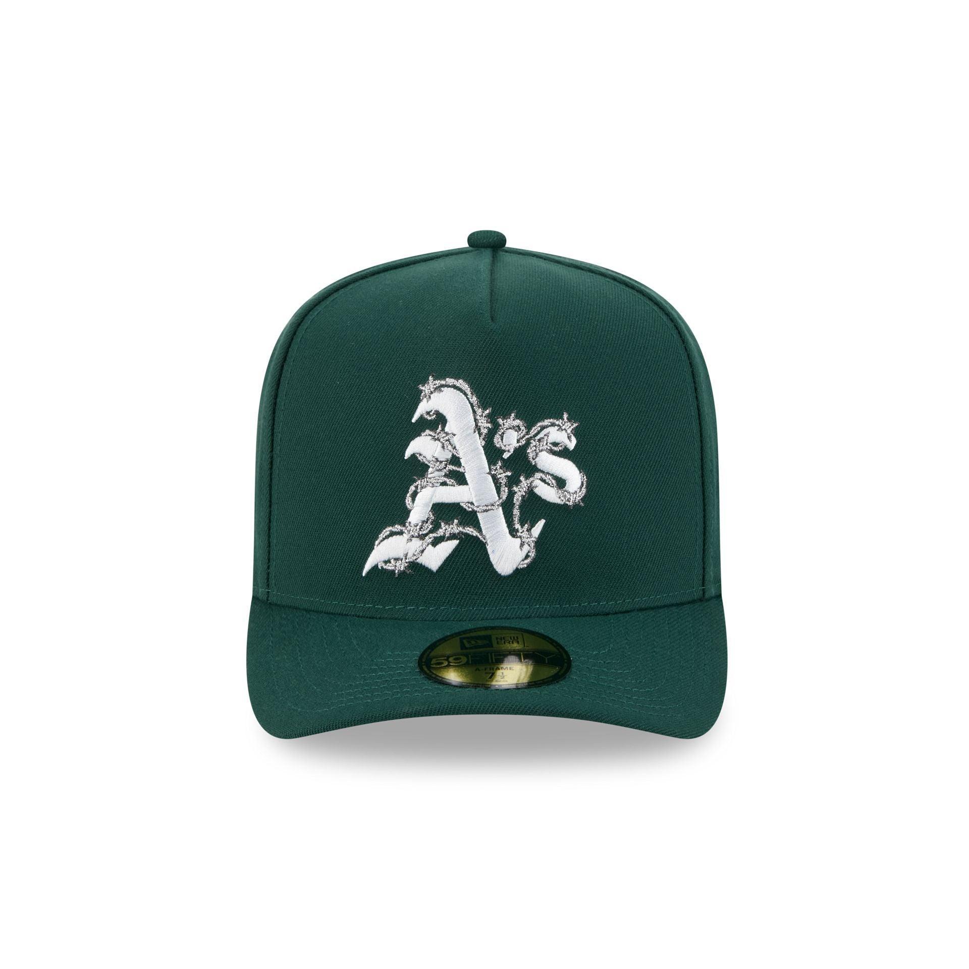 Cleveland Guardians Distressed 9FORTY A-Frame Trucker Hat Male Product Image