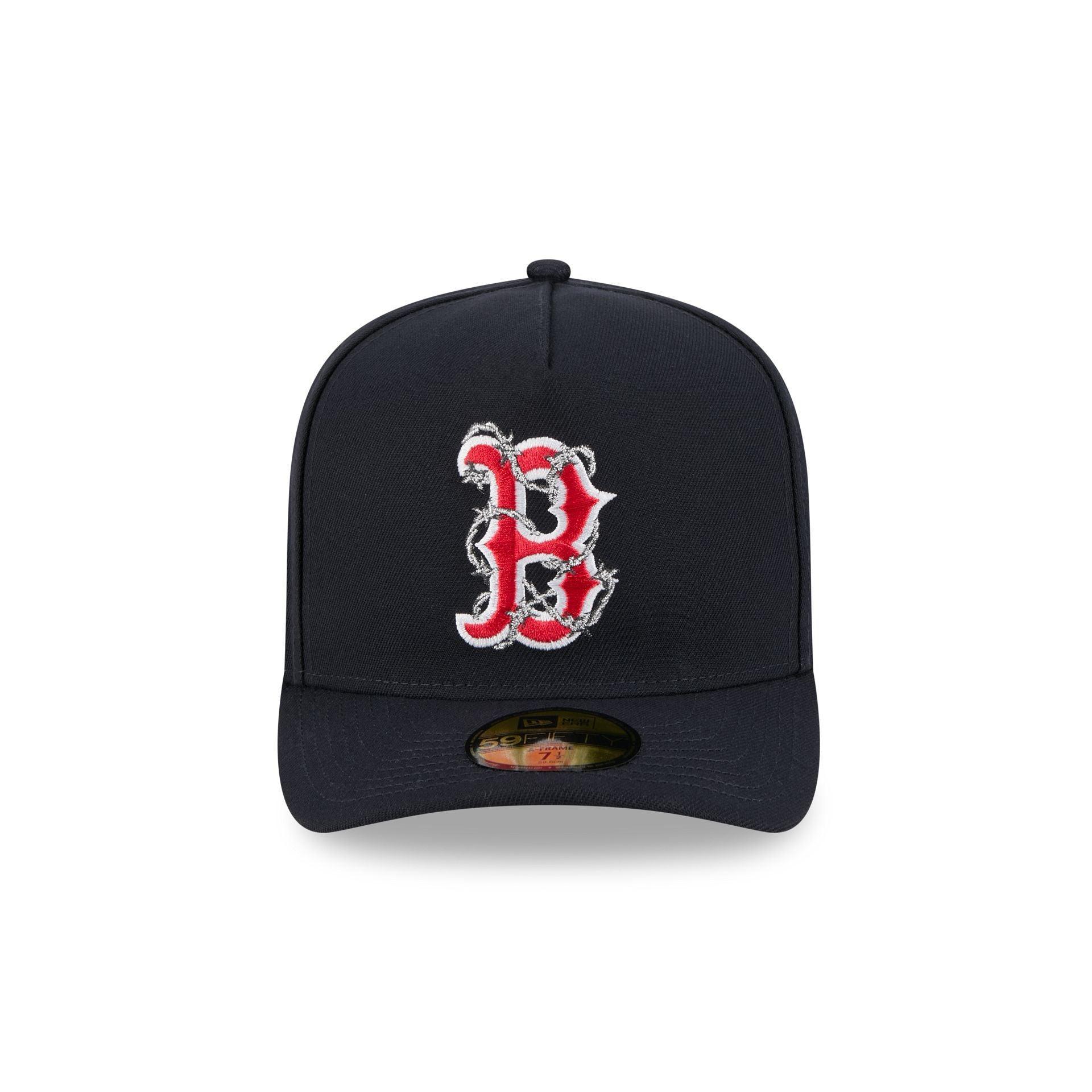 Cleveland Guardians Distressed 9FORTY A-Frame Trucker Hat Male Product Image