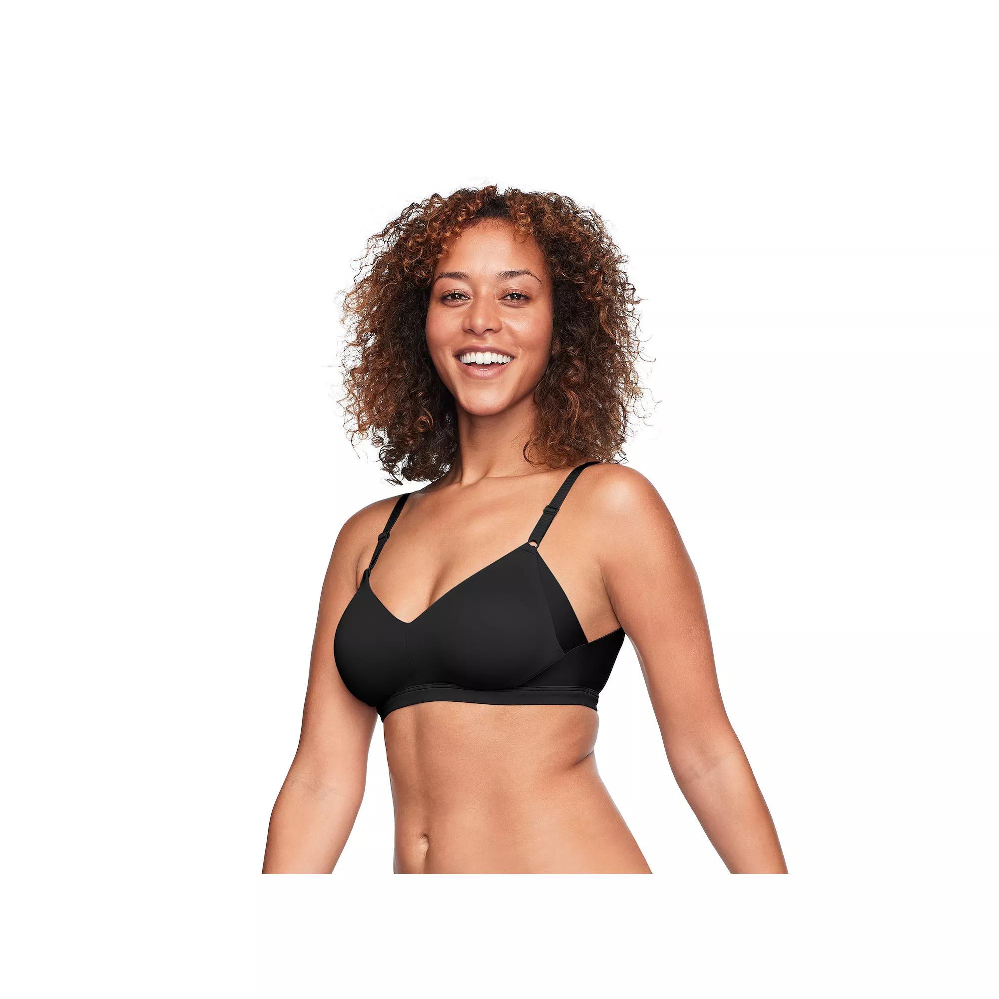 Warners No Side Effects® Underarm and Back-Smoothing Comfort Wireless Lift T-Shirt Bra RN2231A, Women's, Size: 3XL, Mink Product Image