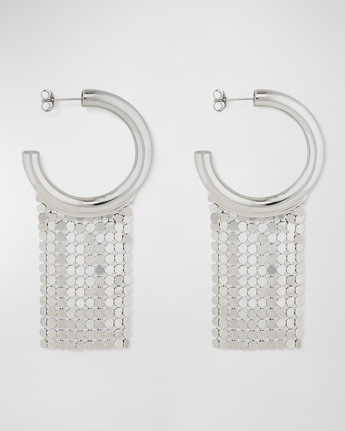 Pixel Drop Hoop Earrings  Product Image