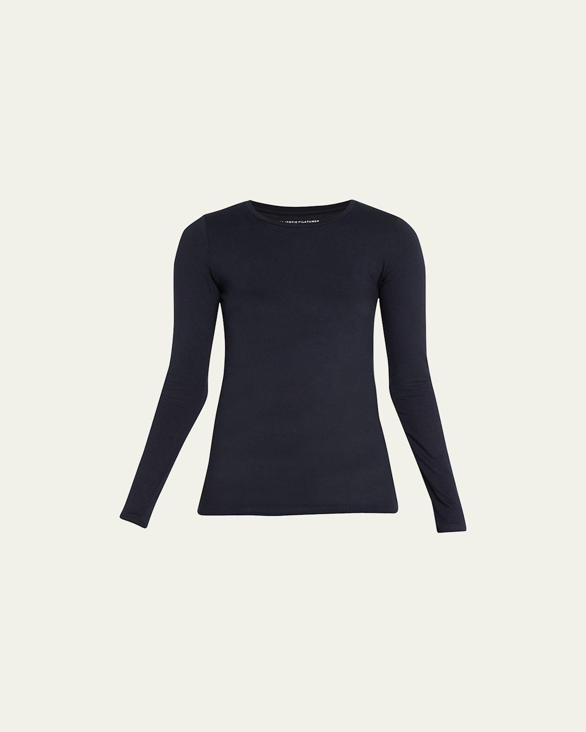 Majestic Filatures Crewneck Long Sleeve Tee Product Image