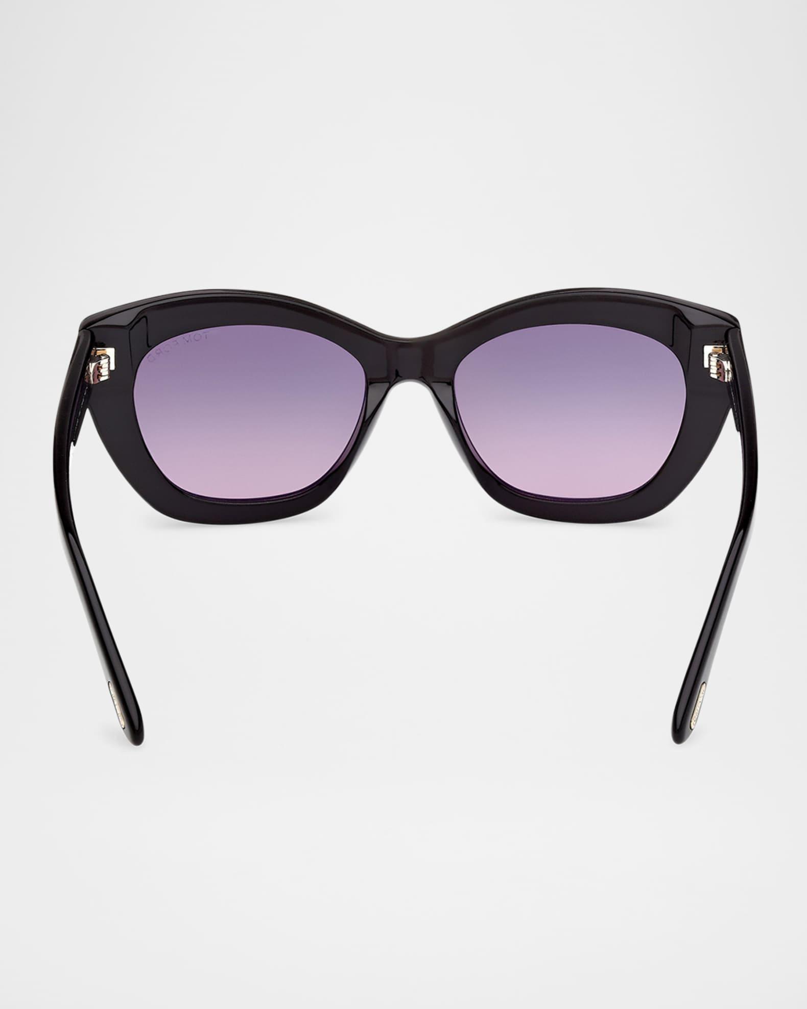 Linda-02 Polarized Acetate Cat-Eye Sunglasses Product Image