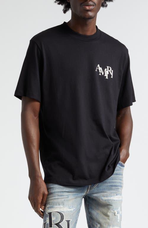 Mens Staggered Logo T-Shirt Product Image