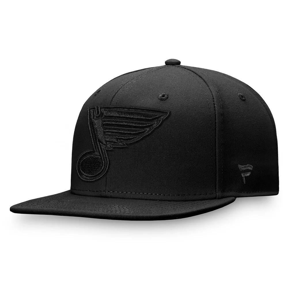Men's Fanatics Black St. Louis Blues Team Haze Fitted Hat, Size: 7 1/8 Product Image