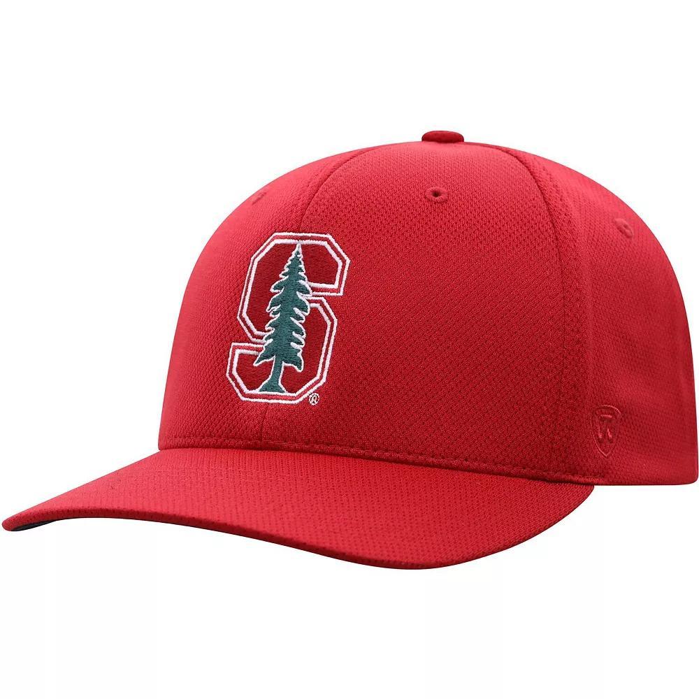 Men's Top of the World Cardinal Stanford Cardinal Reflex Logo Flex Hat, Size: Medium/Large, Red Product Image