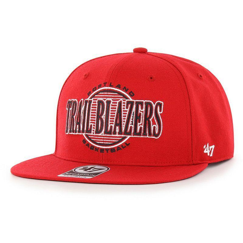 Mens 47 Portland Trail Blazers High Post Captain Snapback Hat Product Image