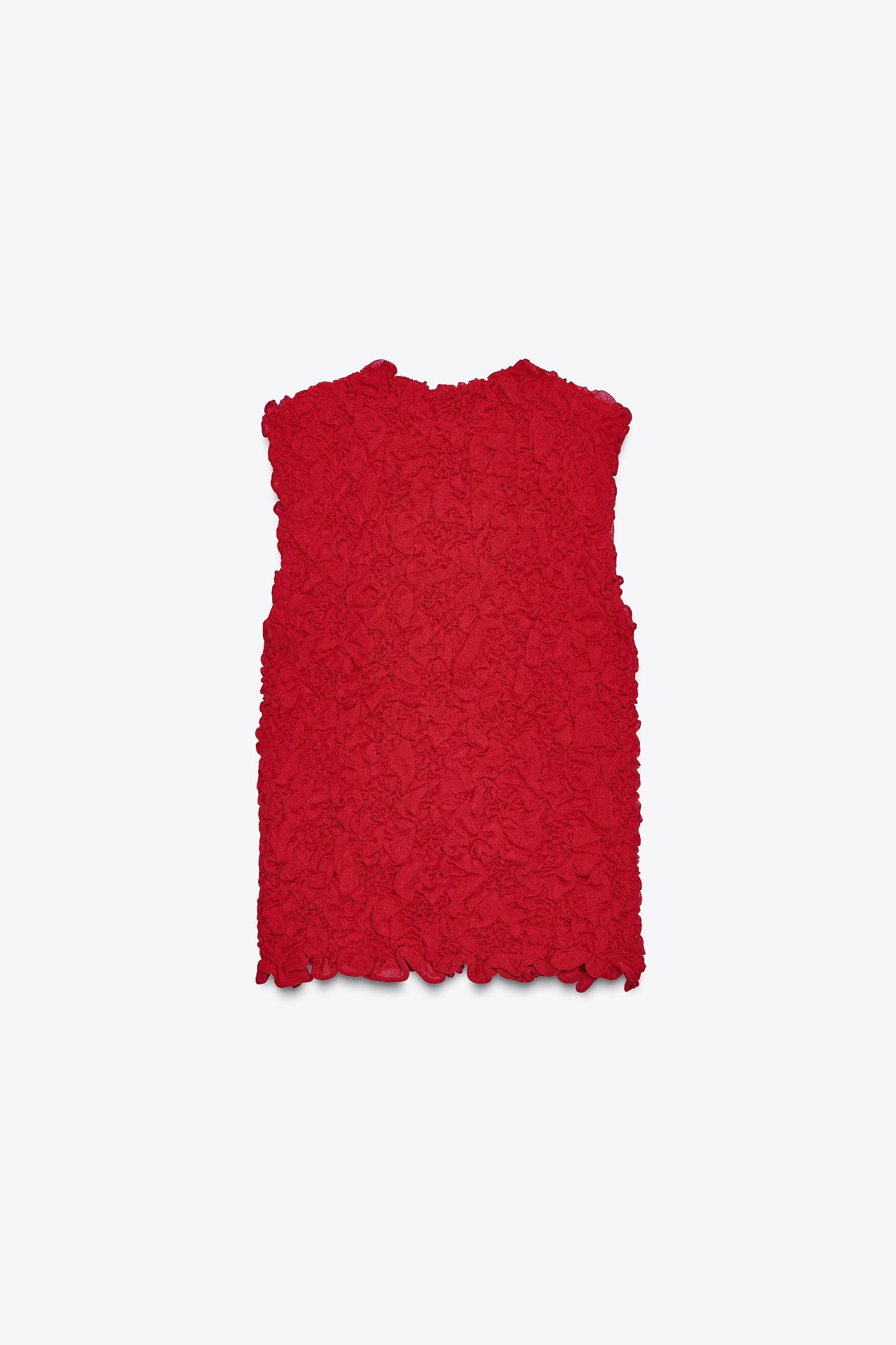 TEXTURED KNIT TOP Product Image