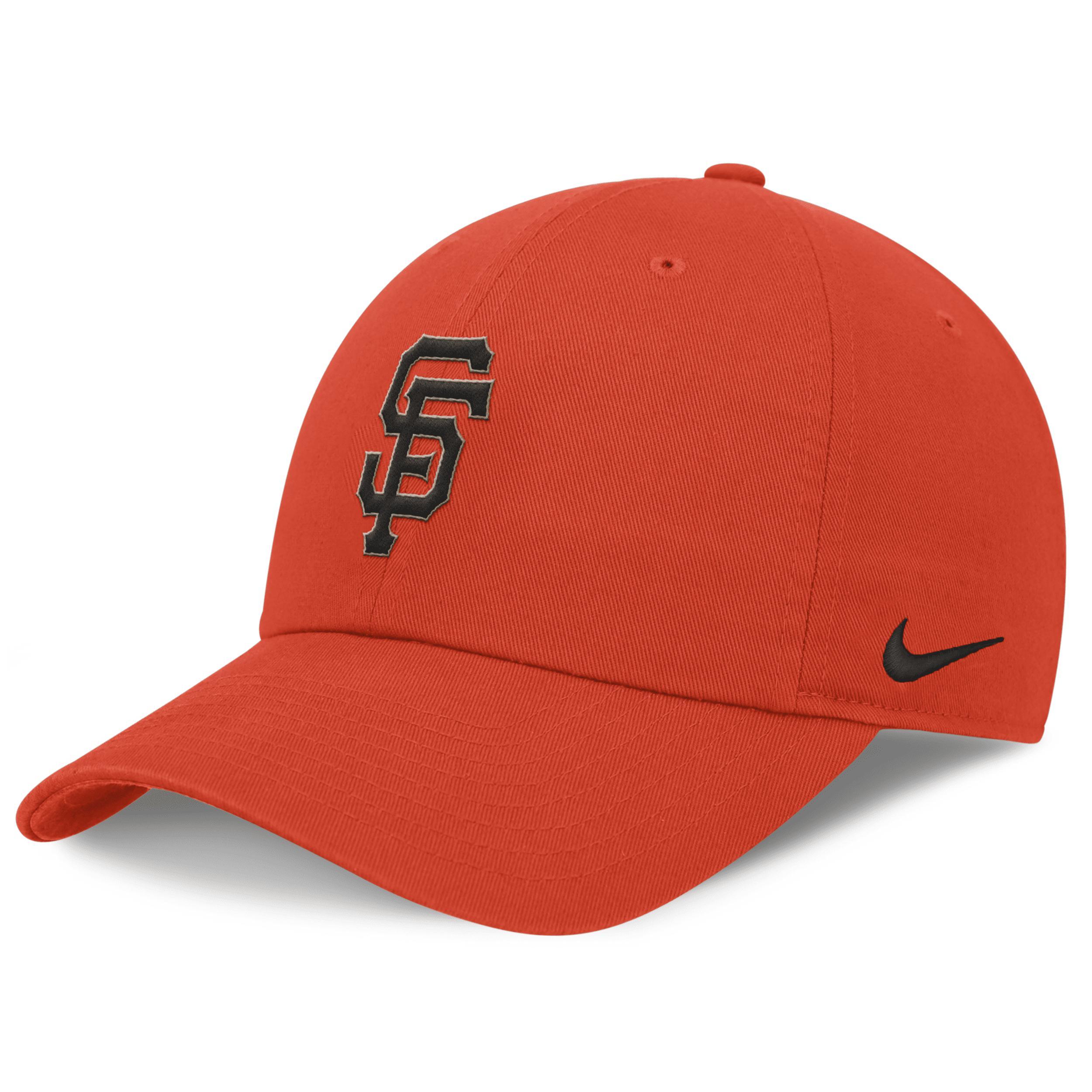 Men's Nike Orange San Francisco Giants Evergreen Club Adjustable Hat, Size: Medium/Large Product Image