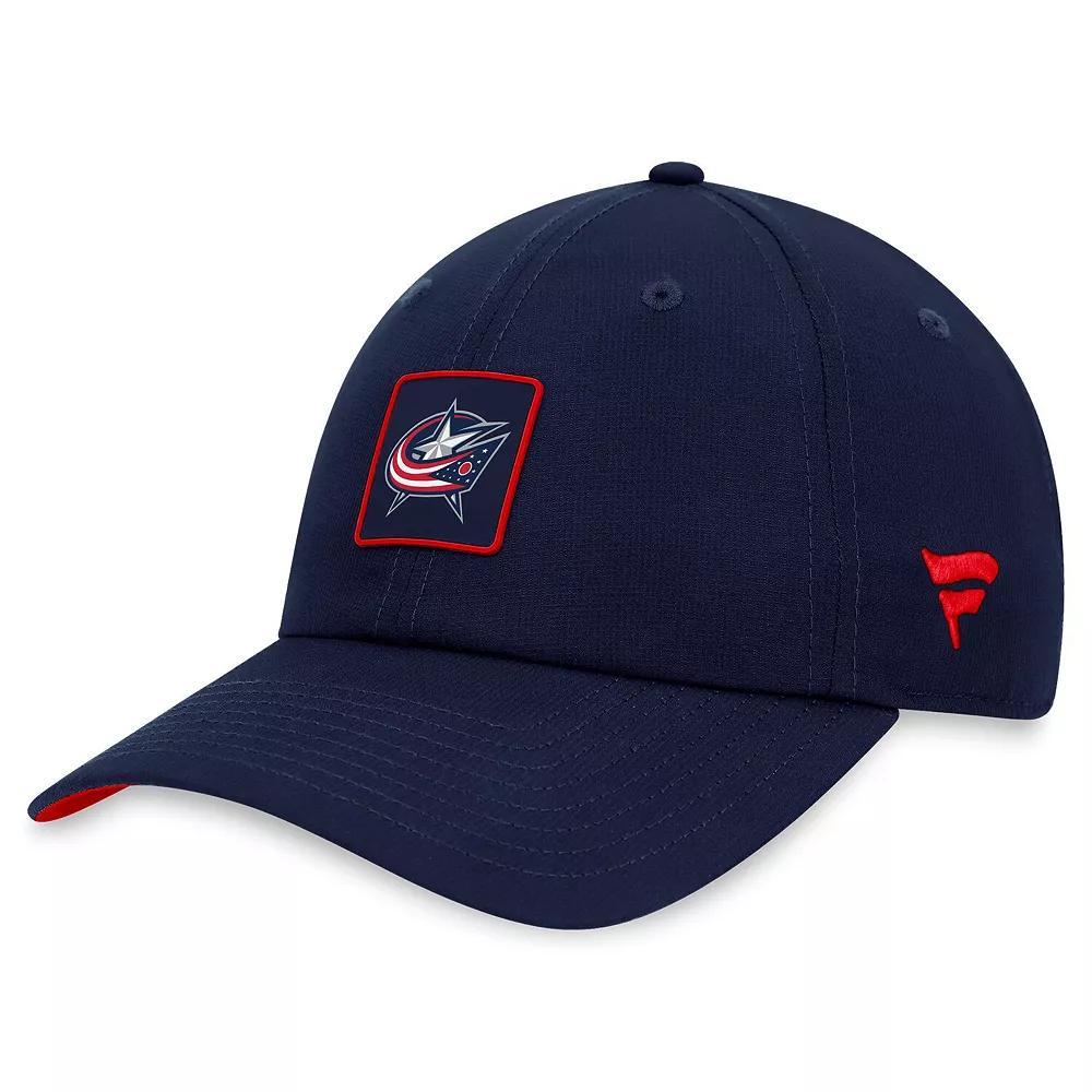 Men's Fanatics Branded  Navy Montreal Canadiens Authentic Pro Rink Adjustable Hat, Cnd Blue Product Image