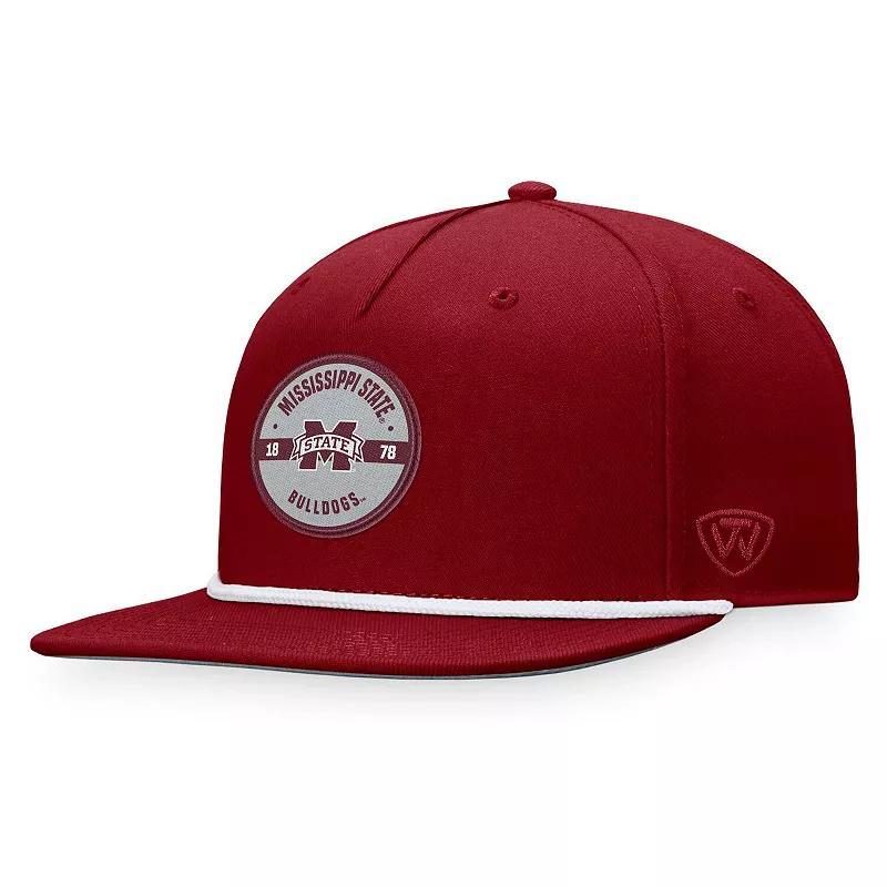Men's Top of the World Maroon Virginia Tech Hokies Bank Hat, Red Product Image