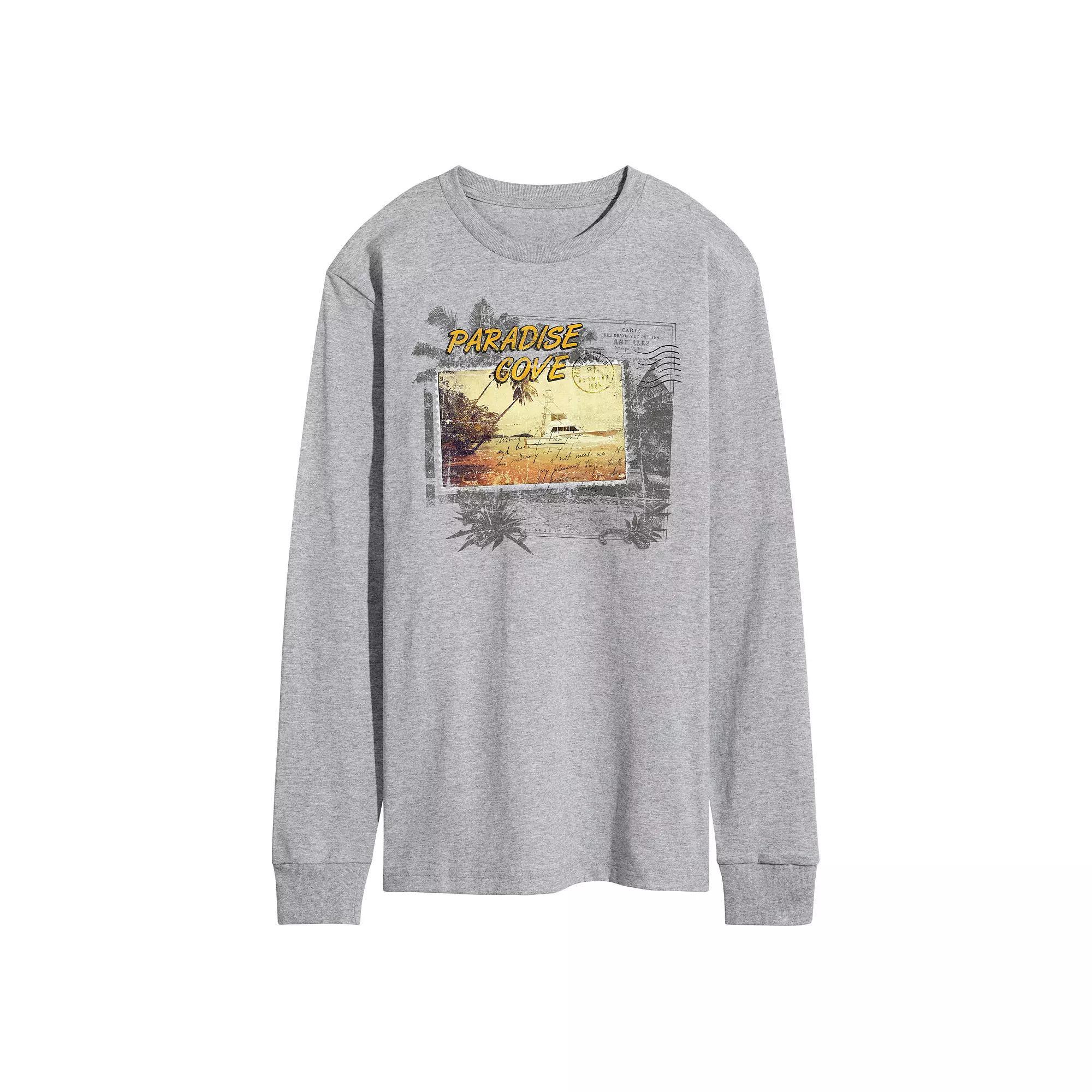 Mens Paradise Cove Postacard Graphic Tee Product Image