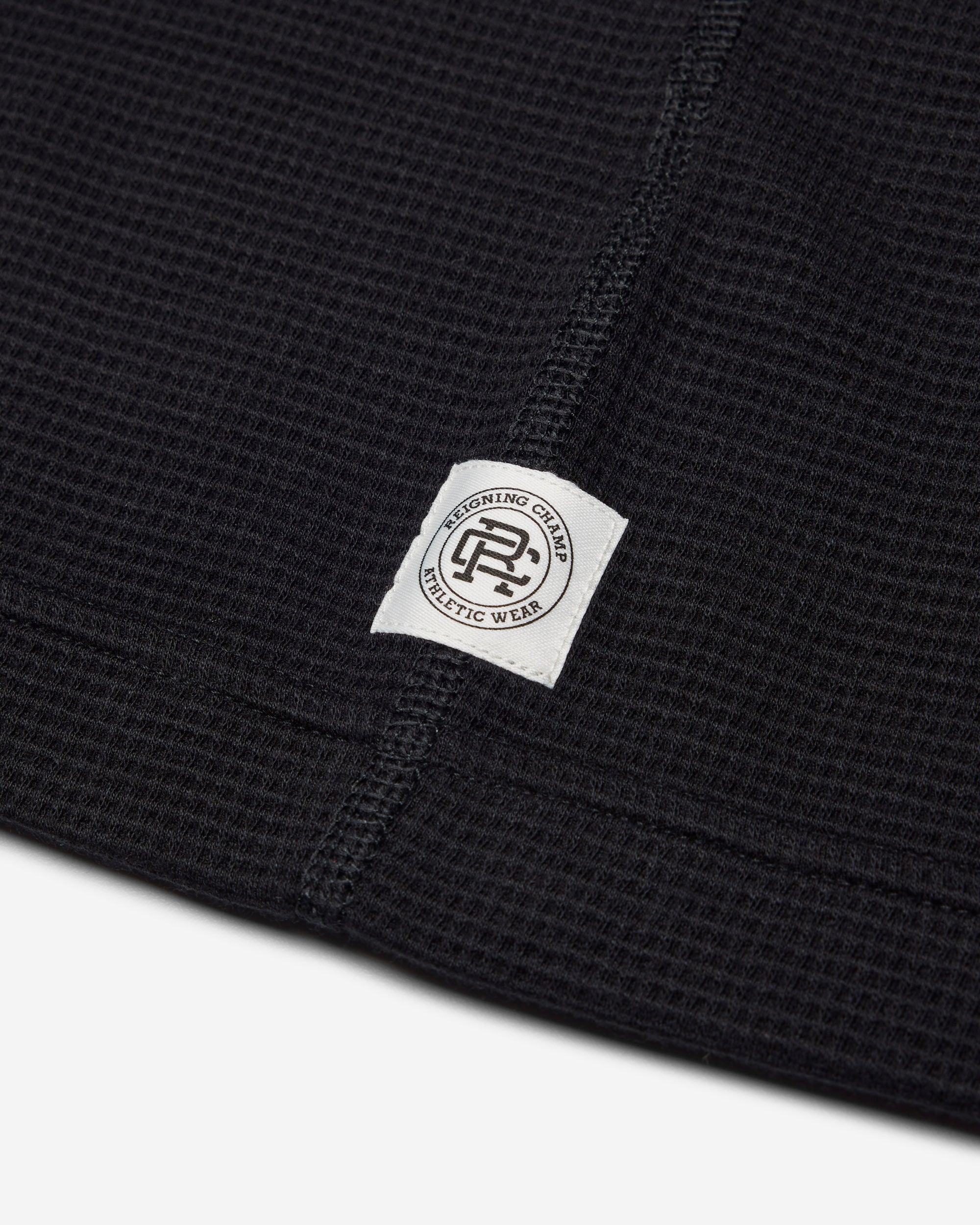 Lightweight Waffle Standard Hoodie Male Product Image