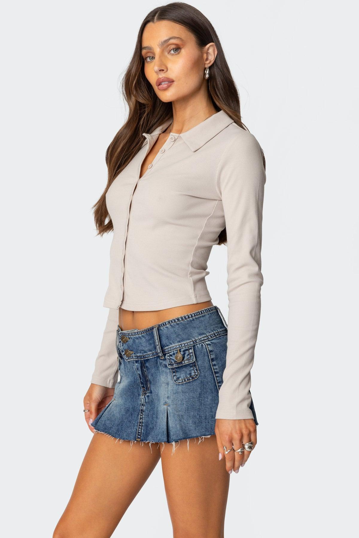 Darin Button Up Top Product Image