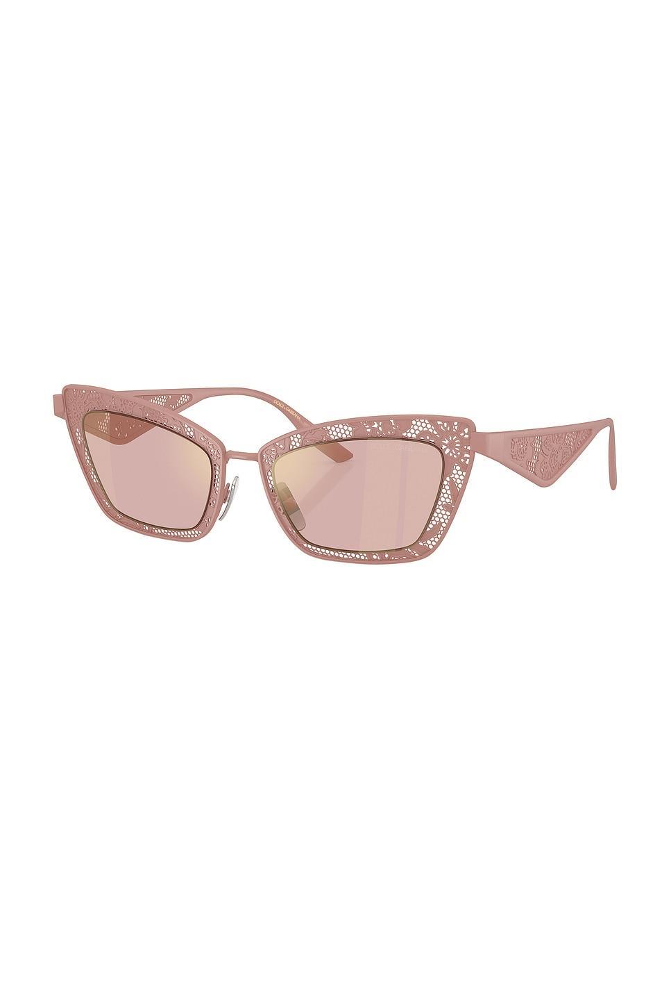 Men's PR A51S Steel Rectangle Sunglasses Product Image