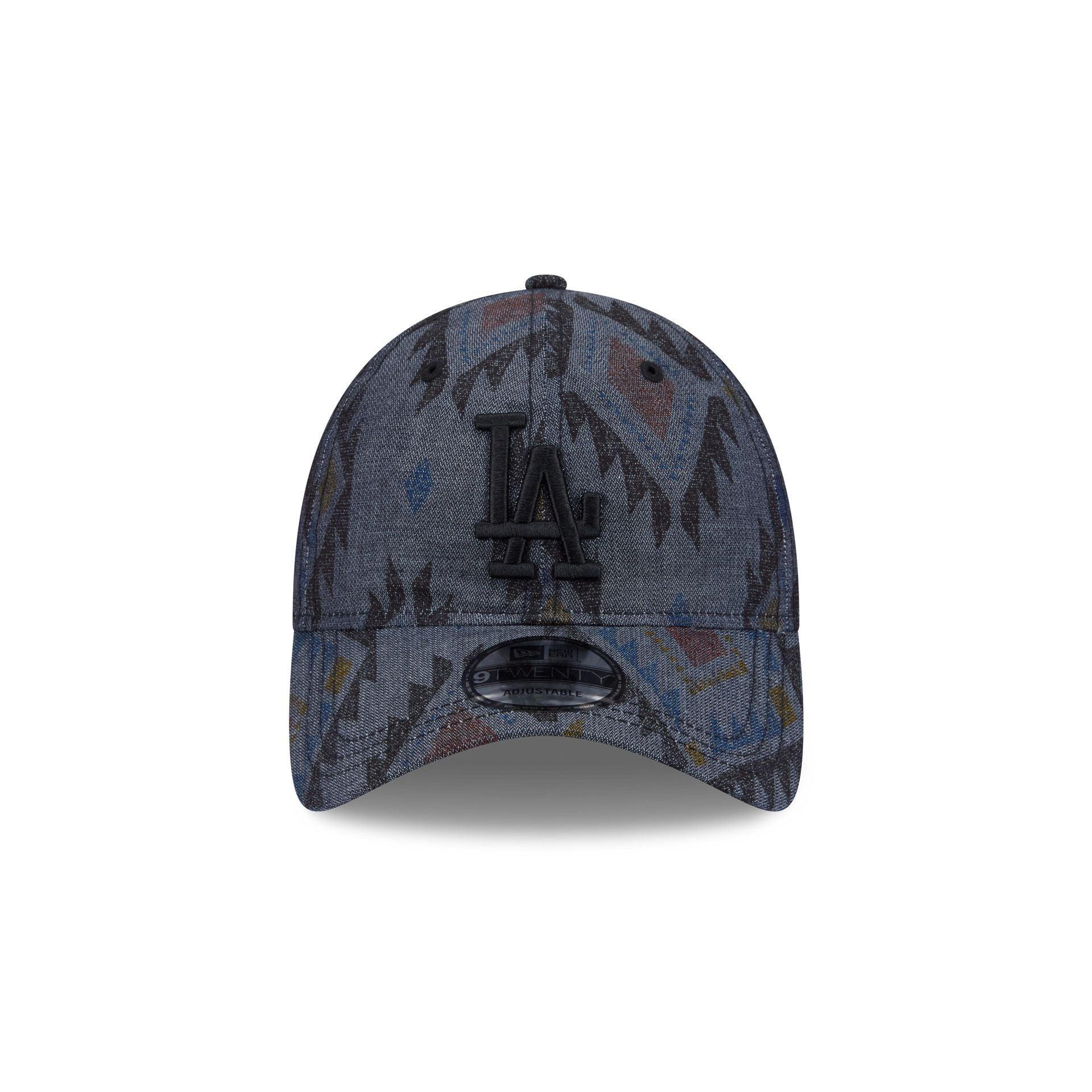 Los Angeles Dodgers Coral 9TWENTY A-Frame Adjustable Hat Male Product Image
