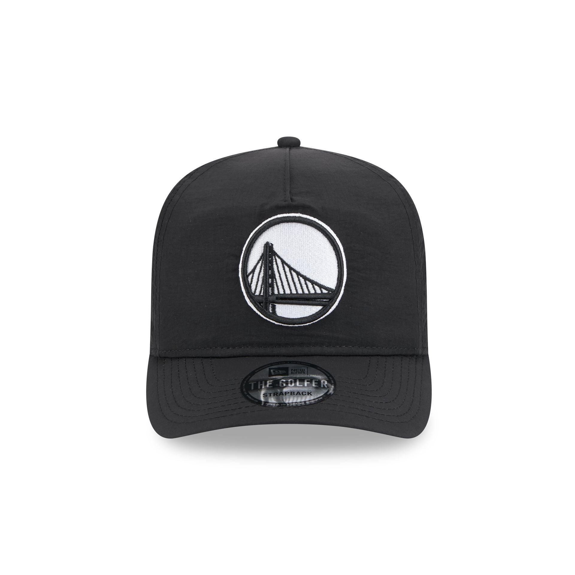 Atlanta Braves Black Script Safety Pin 59FIFTY A-Frame Fitted Hat Male Product Image
