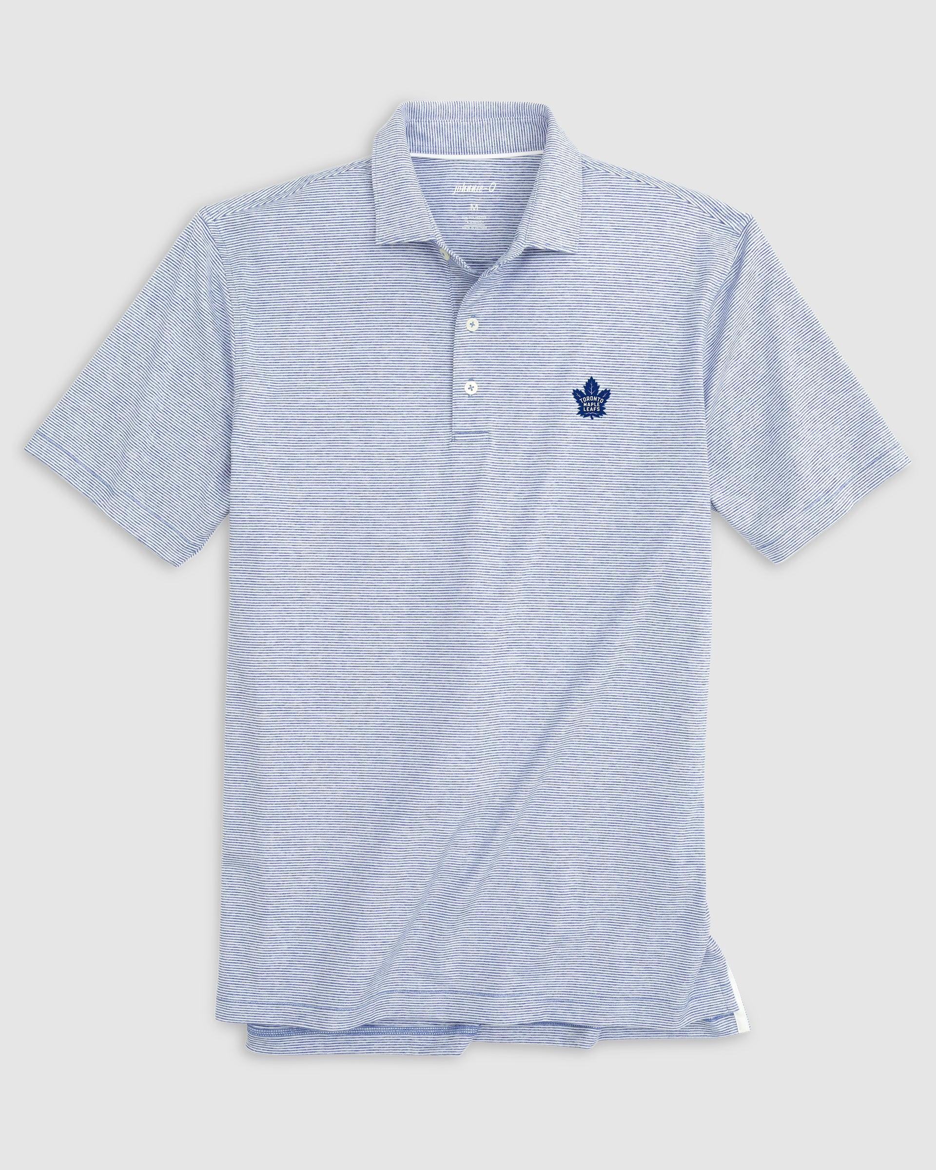 Nashville Predators Lyndon Striped Jersey Performance Polo Product Image