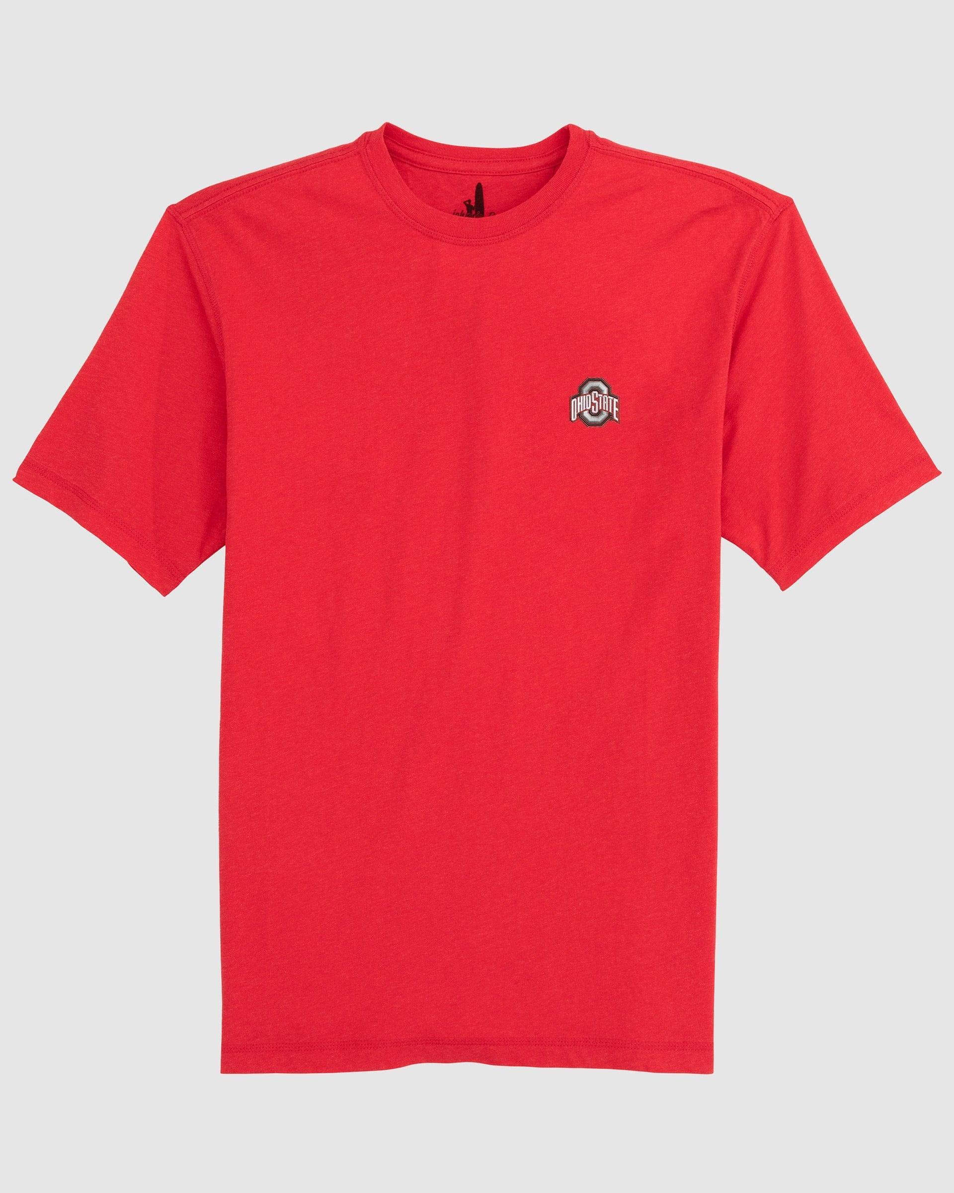 University of Illinois Heathered Spencer Cotton T-Shirt Product Image